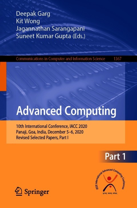Cover image for book Advanced Computing