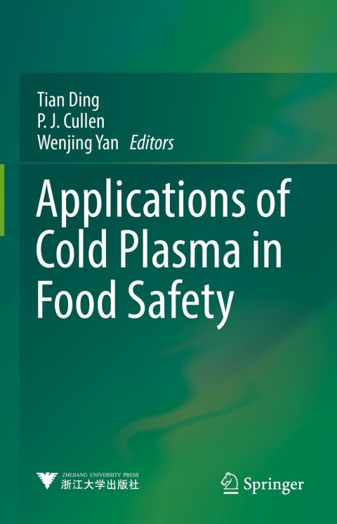 Cover image for book Applications of Cold Plasma in Food Safety