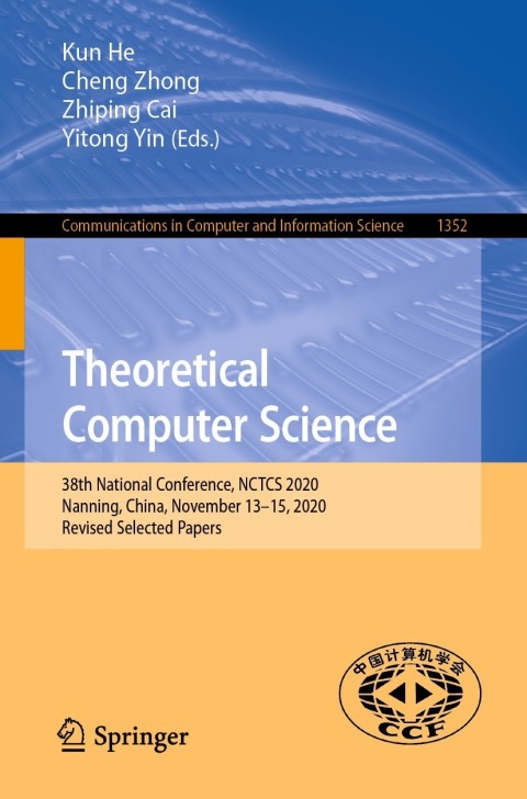 Cover image for book Theoretical Computer Science