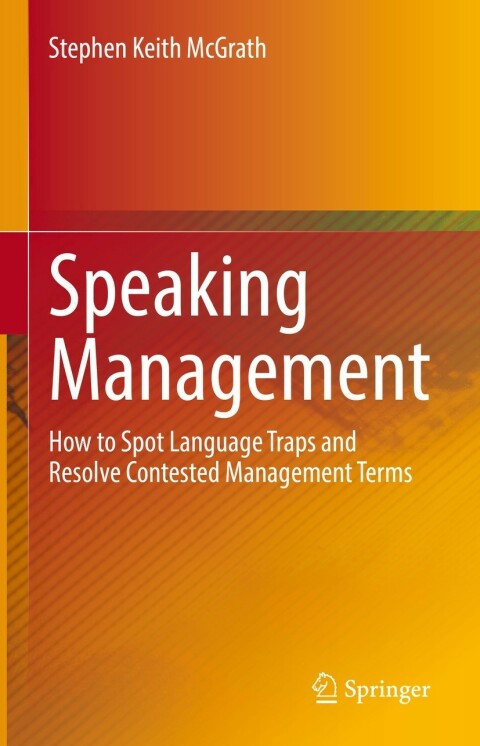 Cover image for book Speaking Management