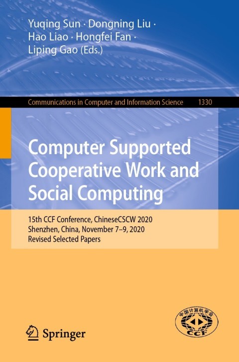 Cover image for book Computer Supported Cooperative Work and Social Computing