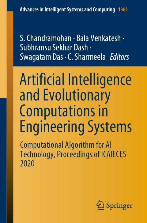 Cover image for book Artificial Intelligence and Evolutionary Computations in Engineering Systems