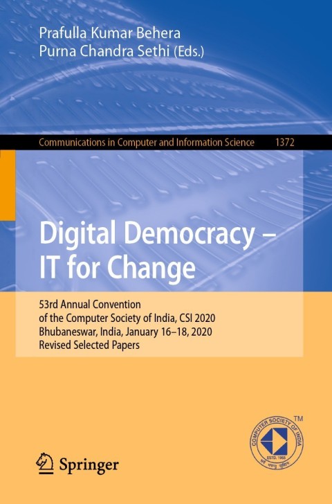 Cover image for book Digital Democracy – IT for Change