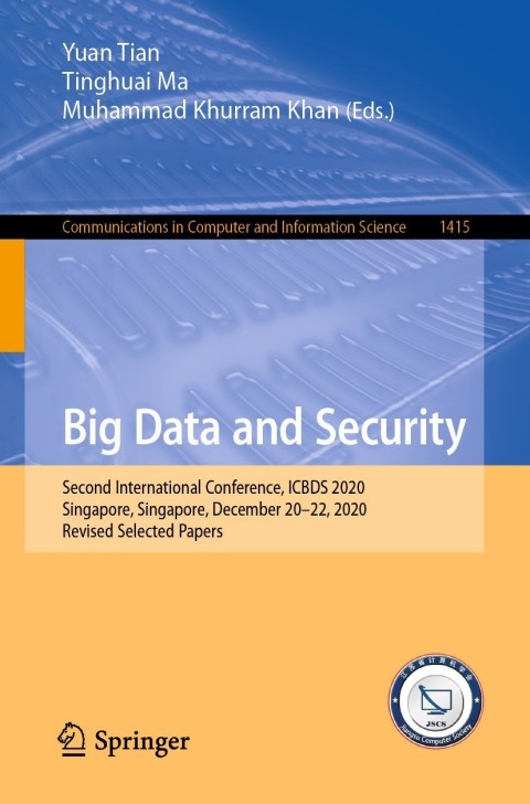 Cover image for book Big Data and Security