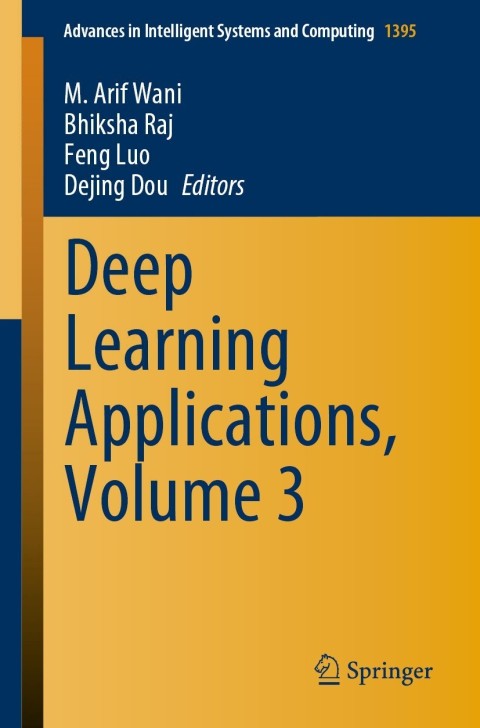 Cover image for book Deep Learning Applications, Volume 3