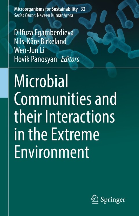Cover image for book Microbial Communities and their Interactions in the Extreme Environment
