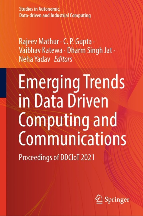 Cover image for book Emerging Trends in Data Driven Computing and Communications