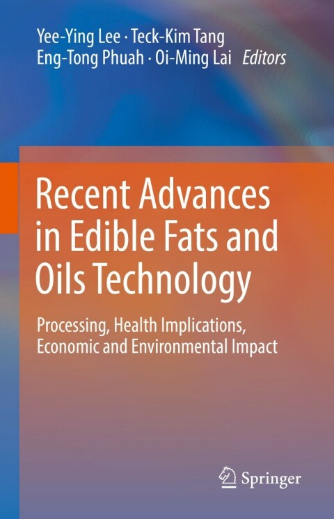 Cover image for book Recent Advances in Edible Fats and Oils Technology