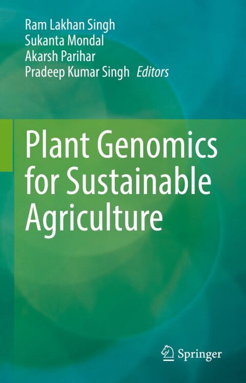 Cover image for book Plant Genomics for Sustainable Agriculture
