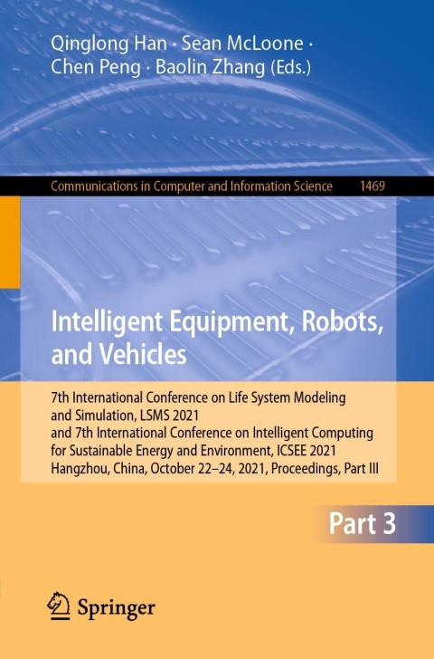 Cover image for book Intelligent Equipment, Robots, and Vehicles