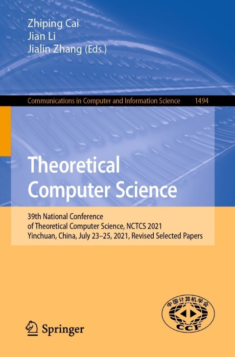 Cover image for book Theoretical Computer Science