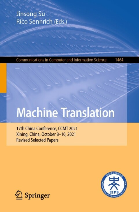 Cover image for book Machine Translation