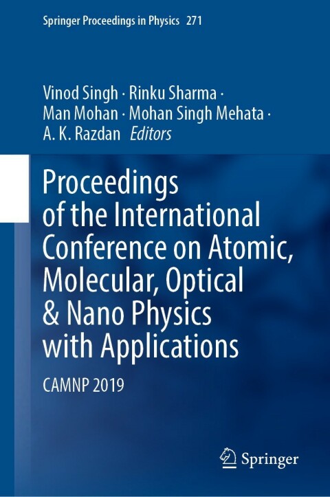 Cover image for book Proceedings of the International Conference on Atomic, Molecular, Optical & Nano Physics with Applications