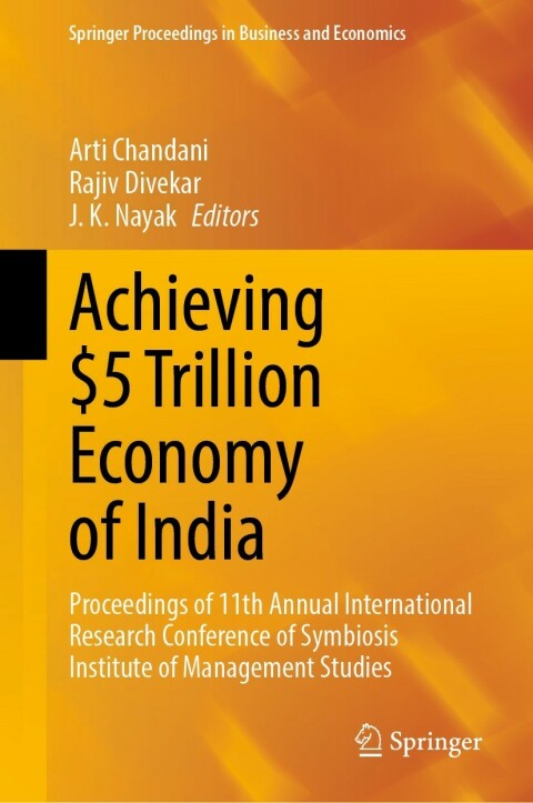 Cover image for book Achieving $5 Trillion Economy of India