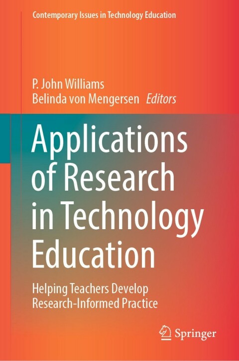 Cover image for book Applications of Research in Technology Education