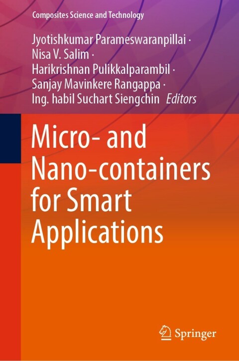Cover image for book Micro- and Nano-containers for Smart Applications