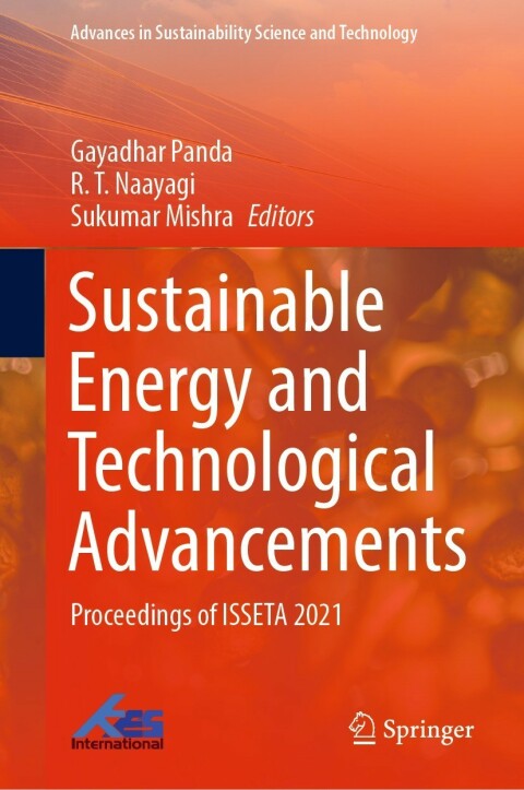 Cover image for book Sustainable Energy and Technological Advancements