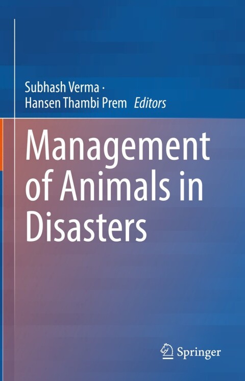 Cover image for book Management of Animals in Disasters