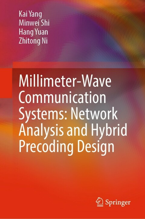 Millimeter-Wave Communication Systems: Network Analysis and Hybrid Precoding Design 
