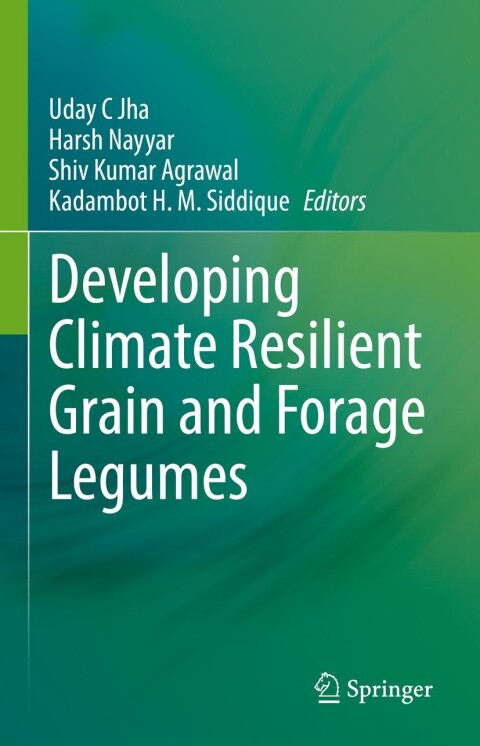 Cover image for book Developing Climate Resilient Grain and Forage Legumes