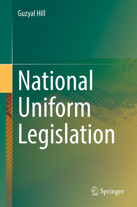 Cover image for book National Uniform Legislation