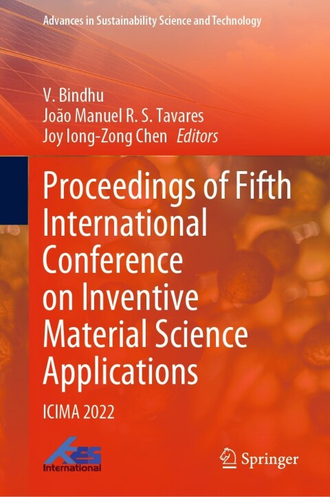 Cover image for book Proceedings of Fifth International Conference on Inventive Material Science Applications