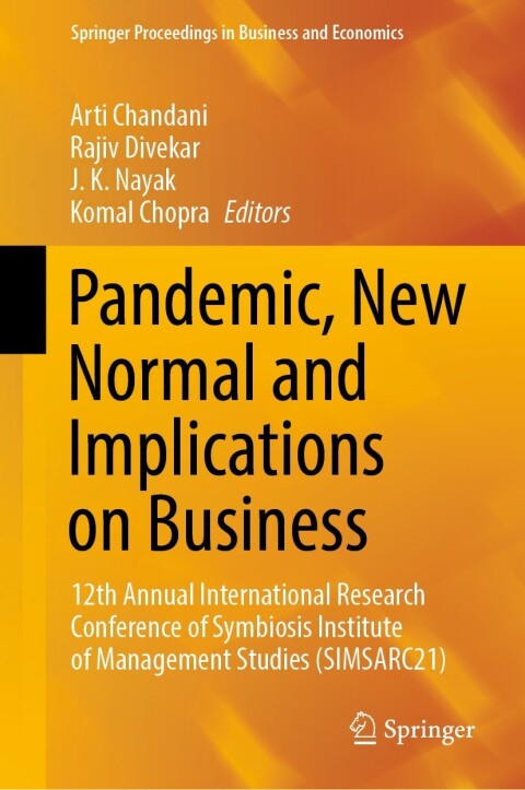 Cover image for book Pandemic, New Normal and Implications on Business