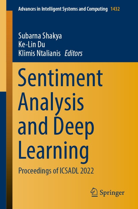 Cover image for book Sentiment Analysis and Deep Learning
