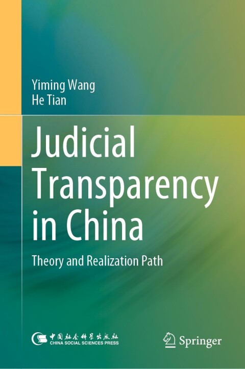 Cover image for book Judicial Transparency in China