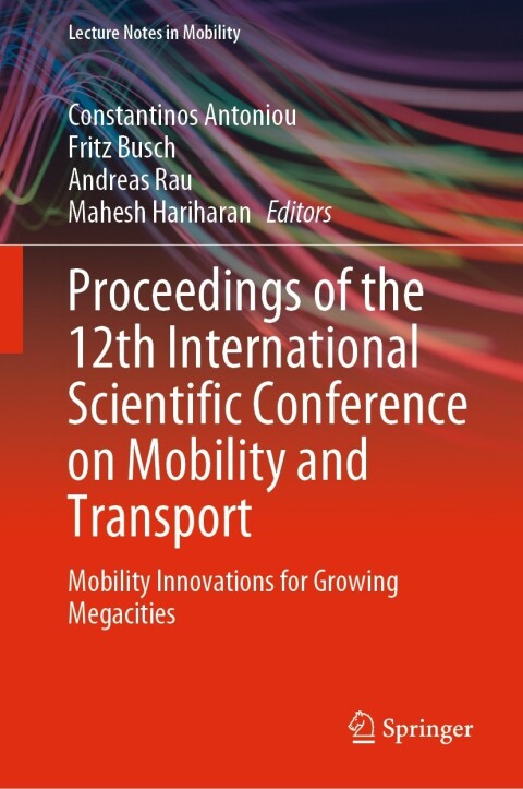 Cover image for book Proceedings of the 12th International Scientific Conference on Mobility and Transport