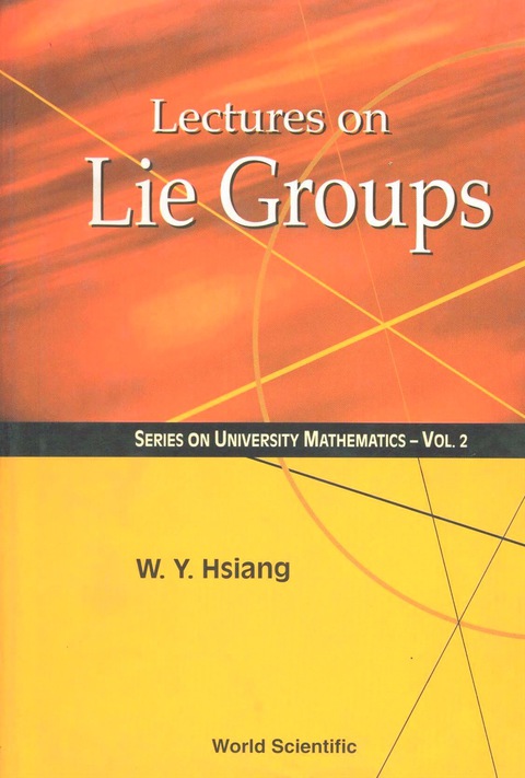 Cover image for book LECTURES ON LIE GROUPS              (V2)