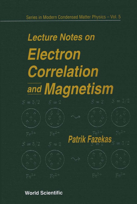 Cover image for book ELECTRON CORRELATION & MAGNETISM... (V5)
