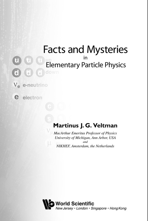 Cover image for book FACTS & MYSTERIES IN ELEMENTARY PARTIC..