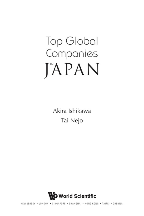 Cover image for book Top Global Companies In Japan