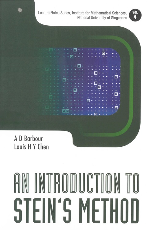 Cover image for book Introduction To Stein's Method, An