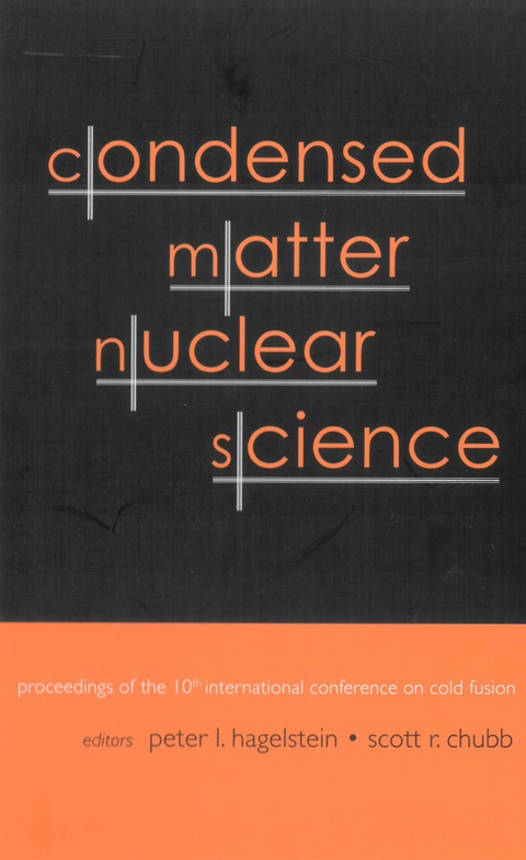 Cover image for book CONDENSED MATTER NUCLEAR SCIENCE
