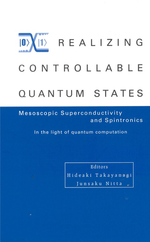 Cover image for book REALIZING CONTROLLABLE QUANTUM STATES