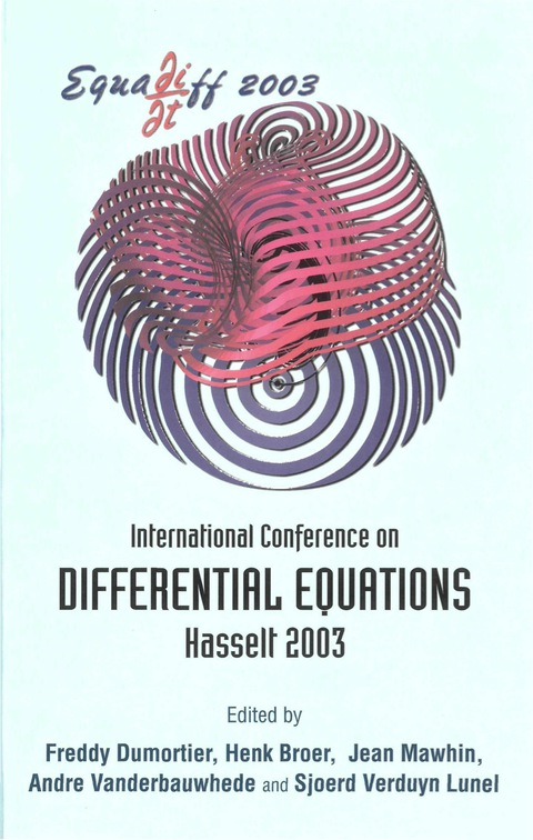 Cover image for book EQUADIFF 2003