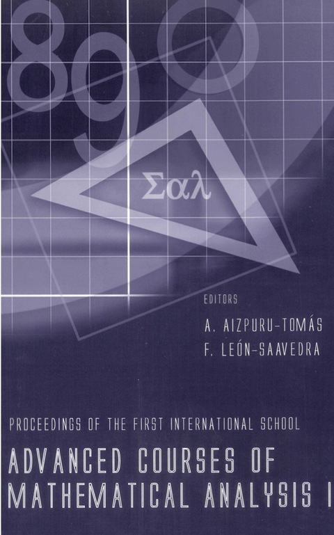 Cover image for book Advanced Courses Of Mathematical Analysis I - Proceedings Of The First International School