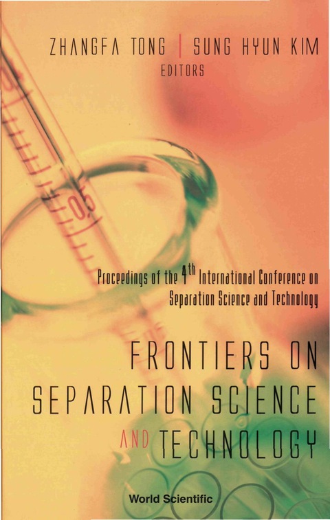 Cover image for book FRONTIERS ON SEPARATION SCIENCE & TECH..