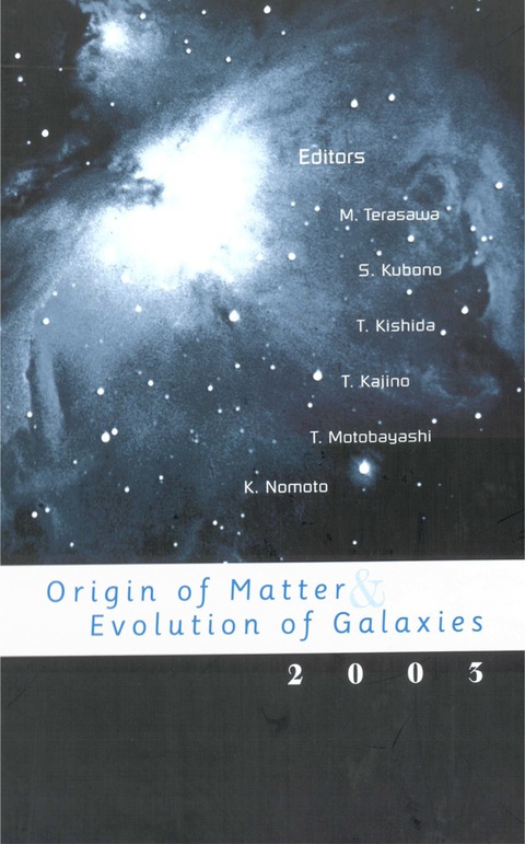 Cover image for book ORIGIN OF MATTER & EVOLUTION OF GALAX...