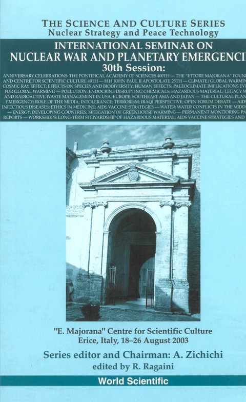 Cover image for book International Seminar On Nuclear War And Planetary Emergencies - 30th Session