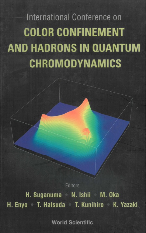 Cover image for book COLOR CONFINEMENT & HADRONS IN QUANTUM..