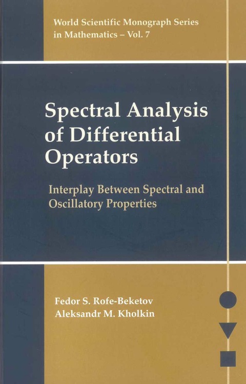 Cover image for book Spectral Analysis Of Differential Operators: Interplay Between Spectral And Oscillatory Properties