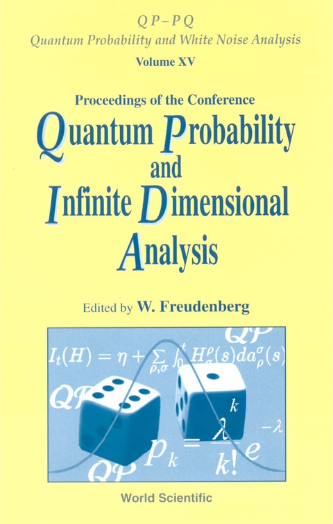 Cover image for book QUANTUM PROBABILITY & INFINITE-DIMENS...