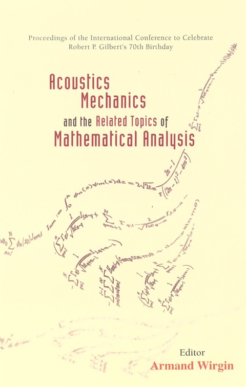 Cover image for book ACOUSTICS, MECHANICS, & THE RELATED TO..