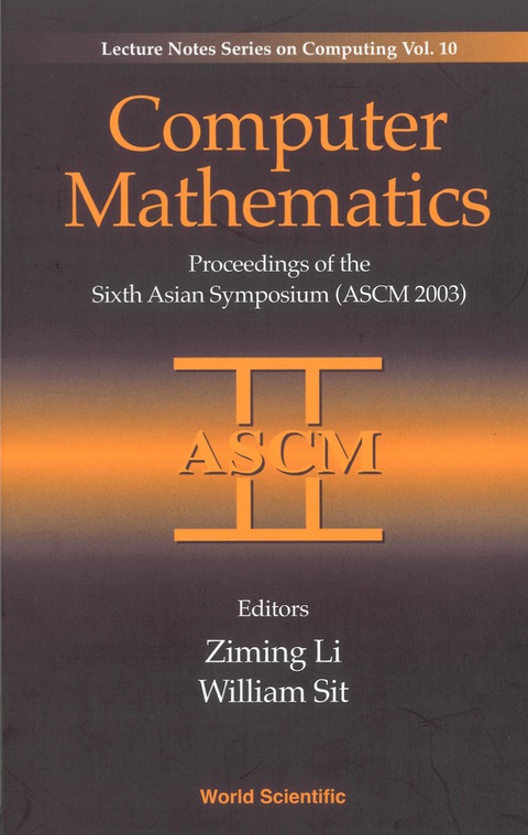 Cover image for book COMPUTER MATHEMATICS               (V10)
