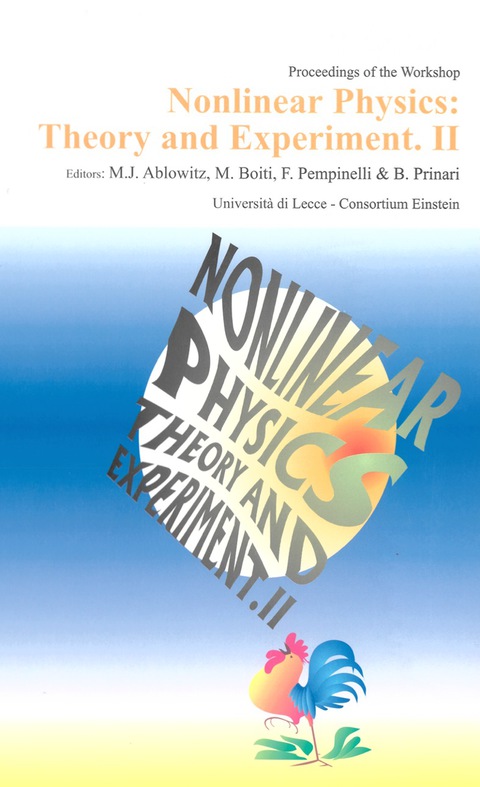 Cover image for book NONLINEAR PHYSICS