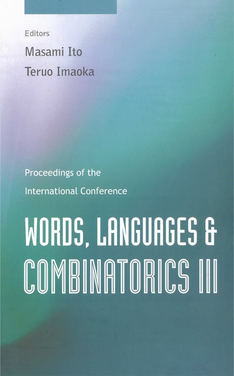 Cover image for book WORDS,LANGUAGES & COMBINATORICS III
