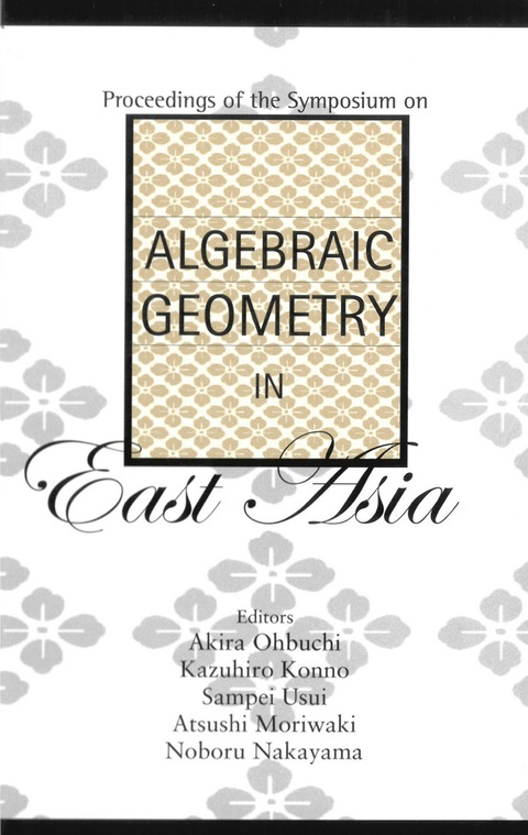 Cover image for book ALGEBRAIC GEOMETRY IN EAST ASIA